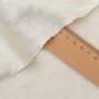49322 Bio-Leinenjersey weiß B